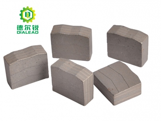 segmentos de corte de blocos de granito