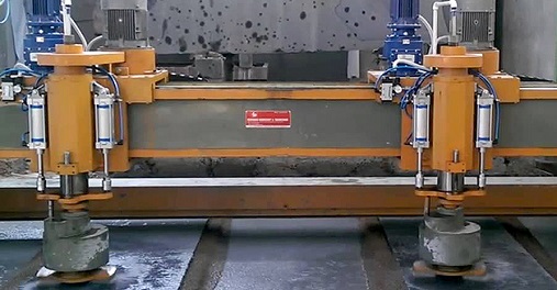 Etapas de moagem e polimento para máquina de polimento de linha automática